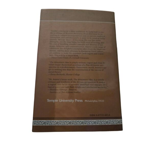 The afrocentric idea by Molefi Kete Asante - temple books - isbn 0877224838 - Picture 3 of 7